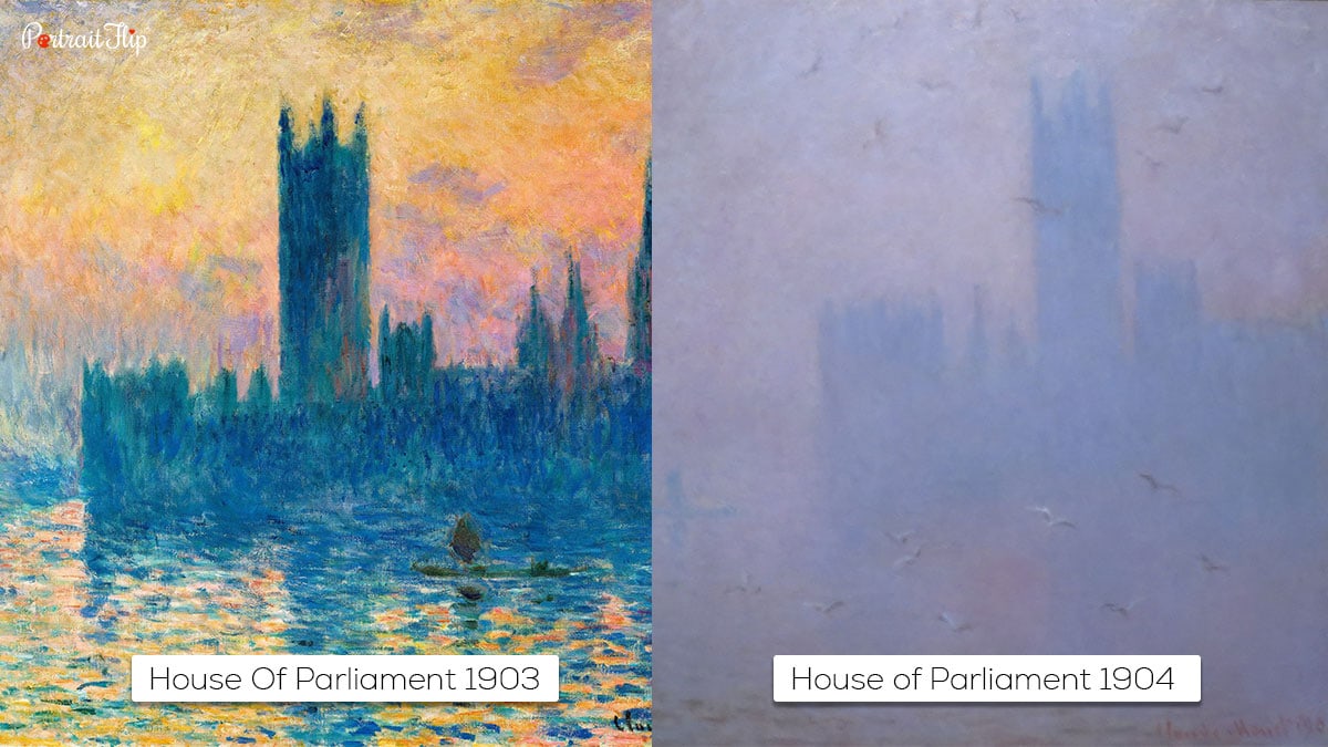 House of Parliament 1903 and  House of Parliament 1904