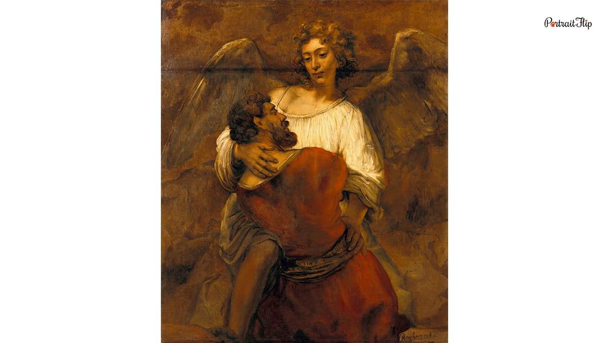 Jacob Wrestling with the Angel, Famous Angel Painting
