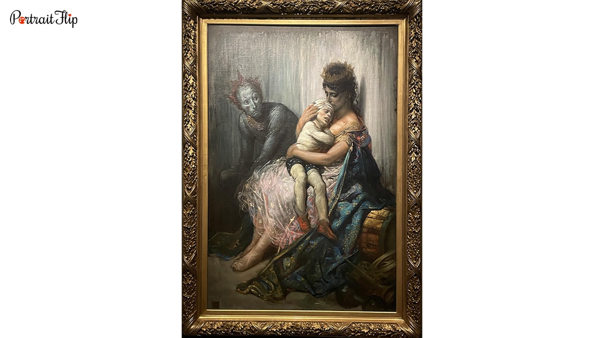 Les Saltimbanques by Gustav Dore