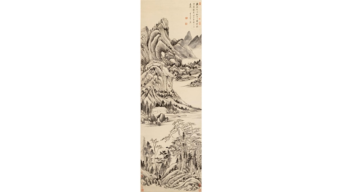 a picture of Mountain Landscape (1617)