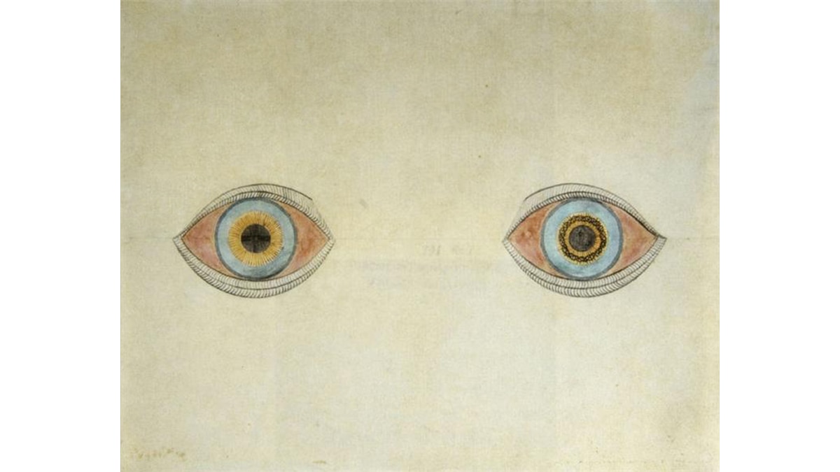  My Eyes At The Moment Of Apparitions by August Natterer