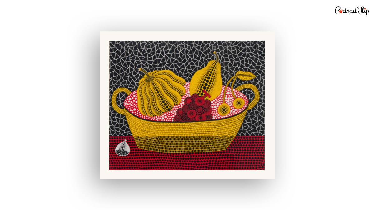 Yayoi Kusama's pattern art.