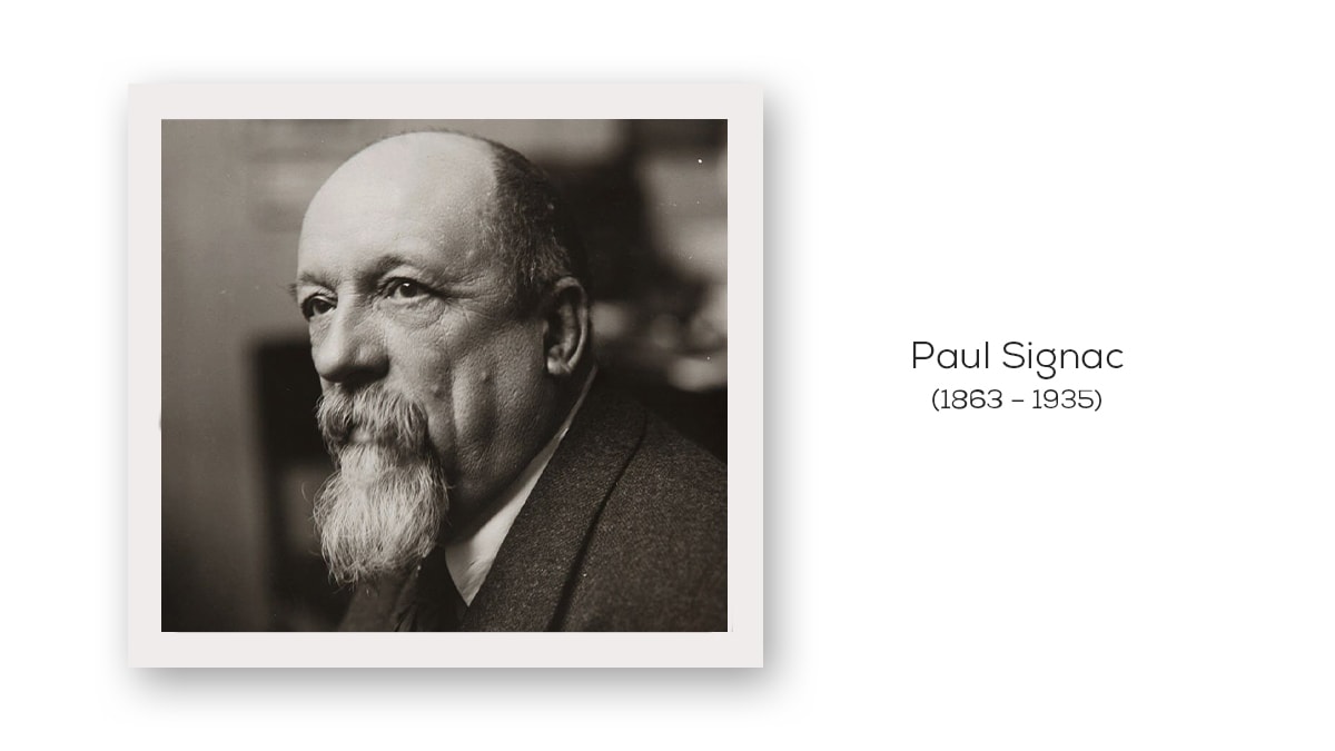 Paul Signac (1863 – 1935) a pointillism artist