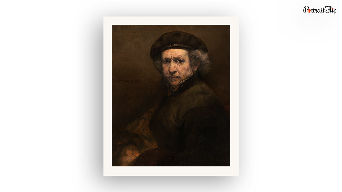 Self portrait of Rembrandt