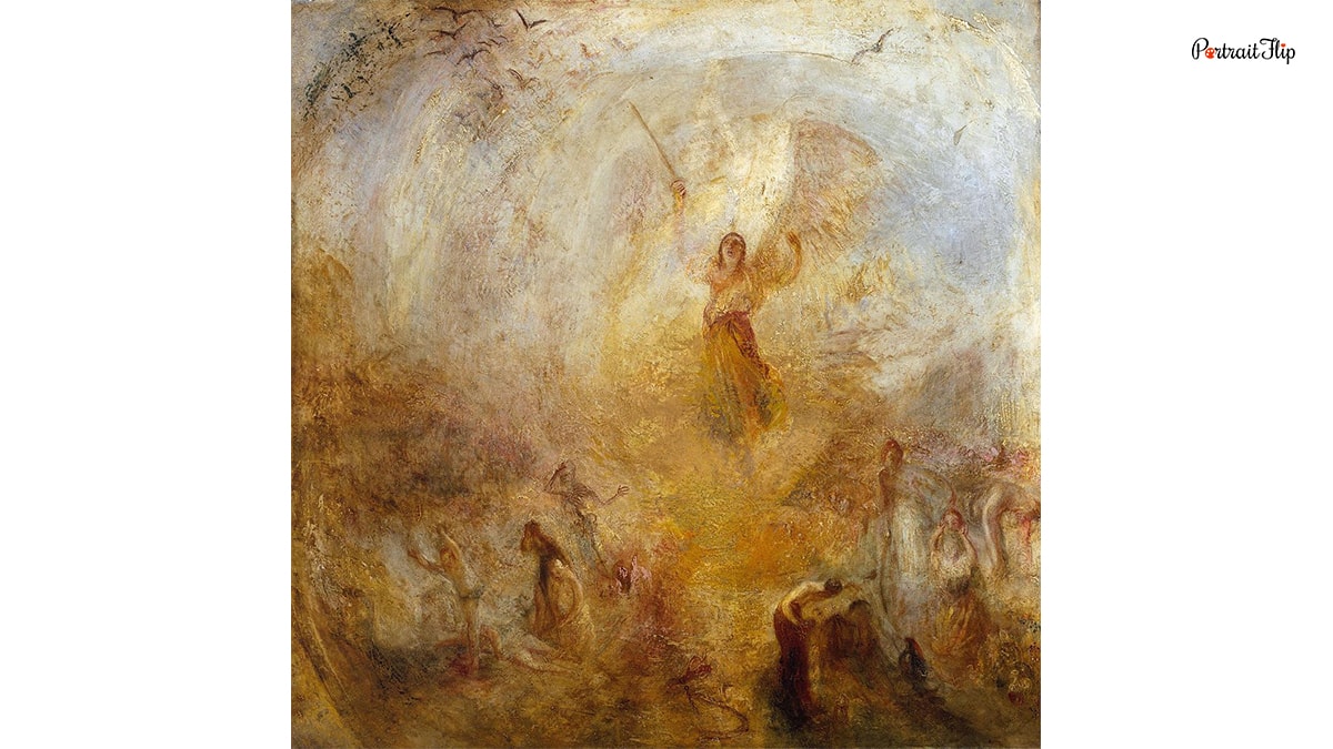 The Angel, Standing in the Sun, Famous Angel Painting
