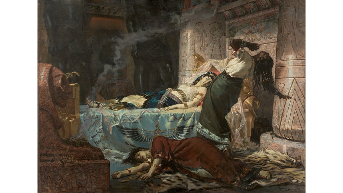 The Death of Cleopatra, by Juan Luna