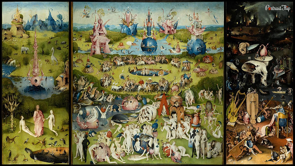 The Garden of Earthly Delights by Hieronymus Bosch