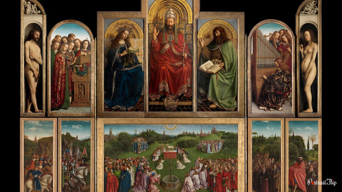 The Ghent Altarpiece by Jan van Eyck