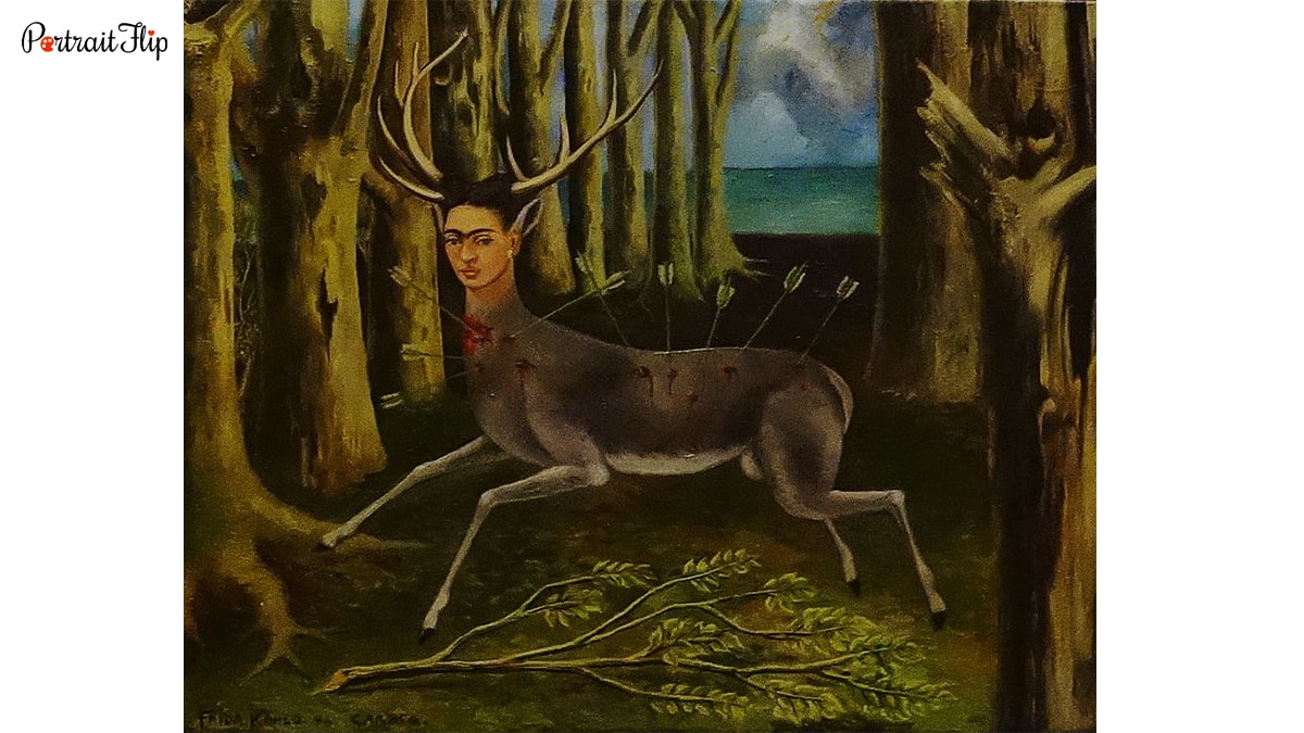 The Wounded Deer by Frida Kahlo