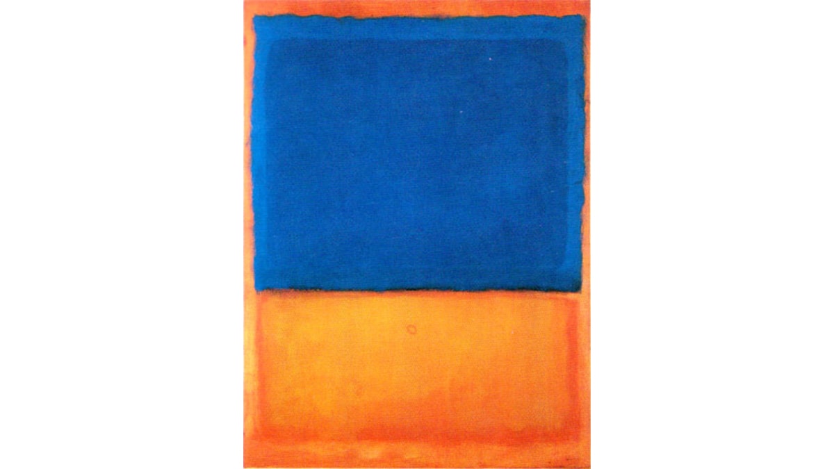 Untitled (Red, Blue, Orange) (1955)