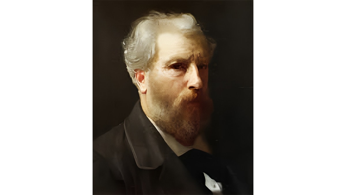 Self portrait of William Bouguereau 