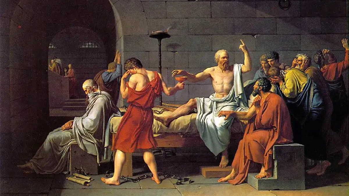 The Death Of Socrates, by David