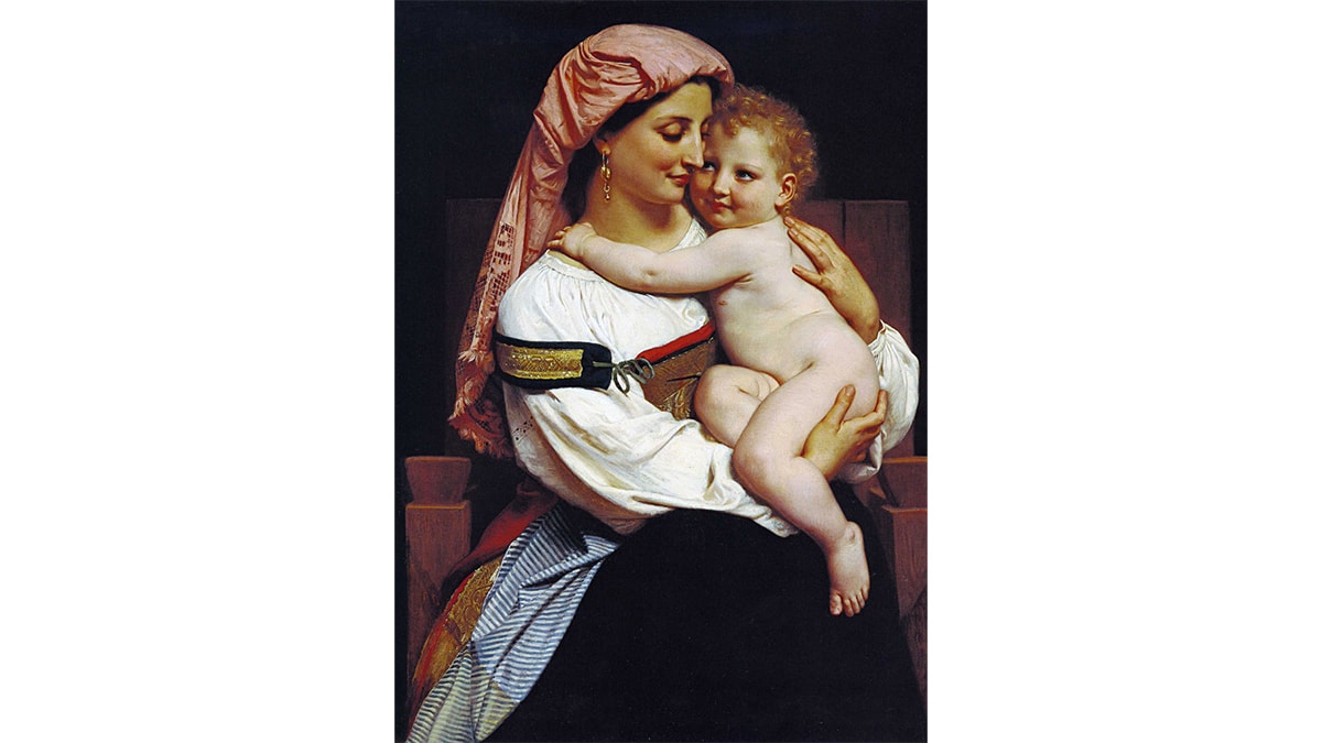 A William Adolphe Bouguereau painting.
