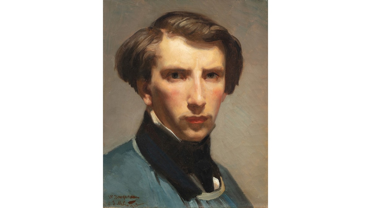 A portrait of young William Bouguereau