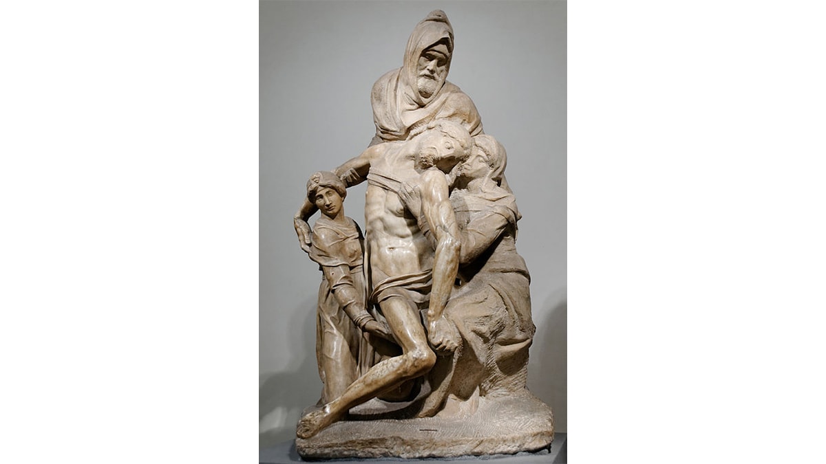 Pieta Bandini by Michelangelo