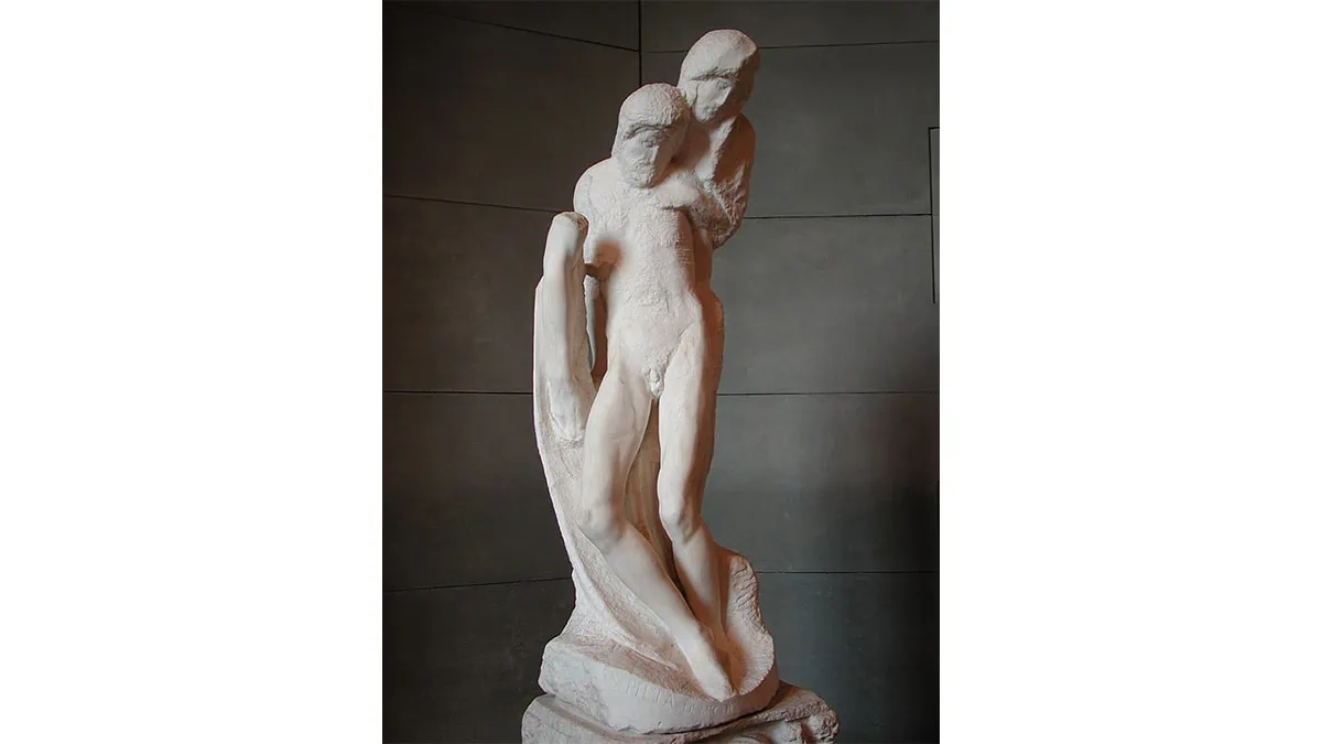 Michelangelo's last sculpture, Rondanini  Pieta. 