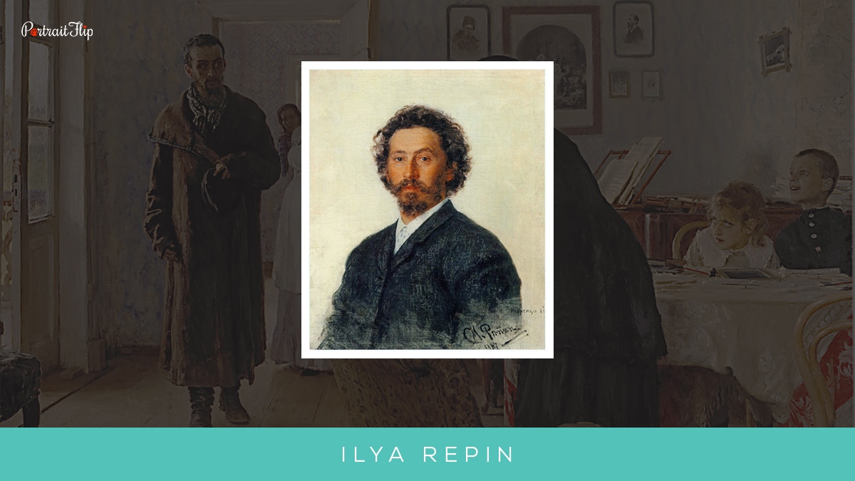 One of the most famous realism artists Ilya Repin 