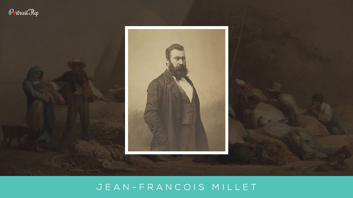 a famous realism artist Jean francois millet