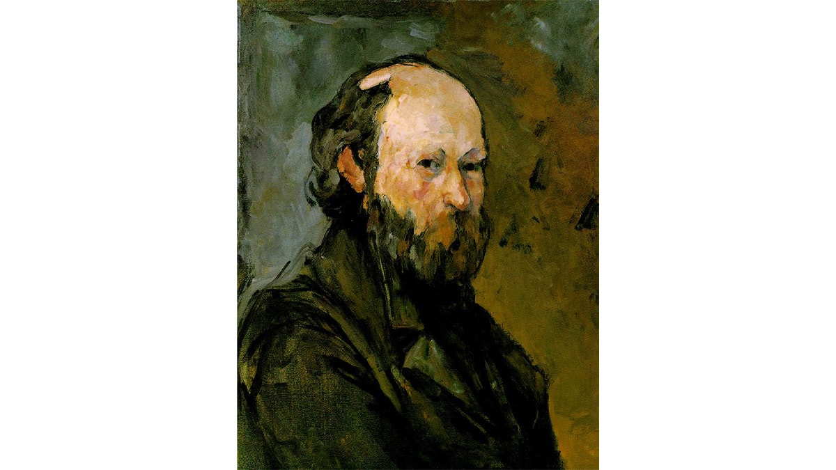 famous self portrait, Self-Portrait (1878-80) by Paul Cézanne