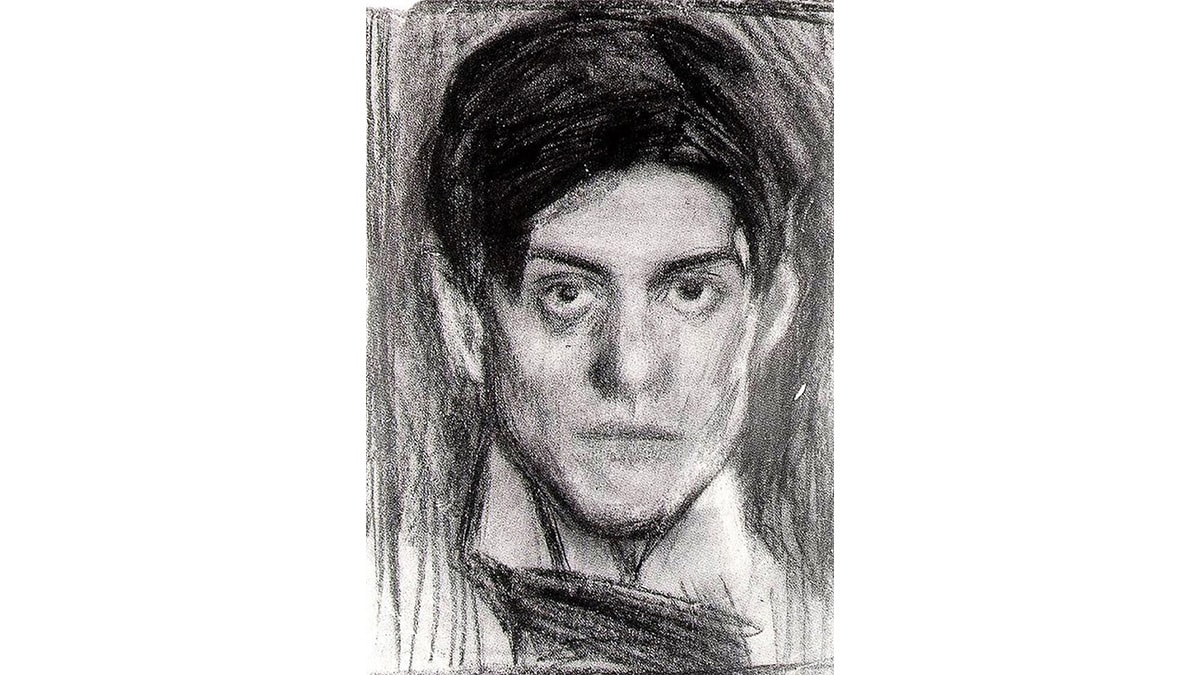 famous self portrait, Self Portrait (1900) by Pablo Picasso