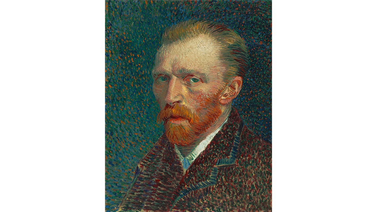 A self-portrait of Vincent Van Gogh