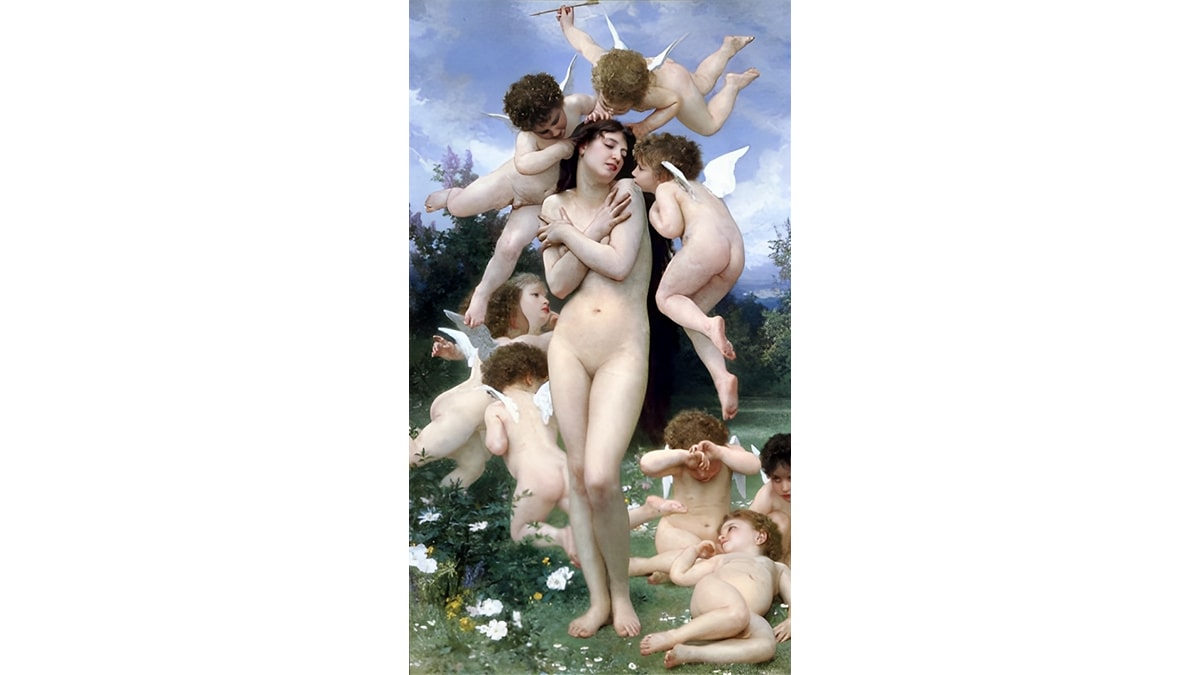 The Return of Spring by Bouguereau 