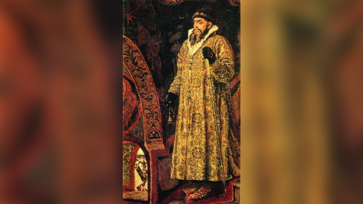 portrait of the Tsar Ivan IV