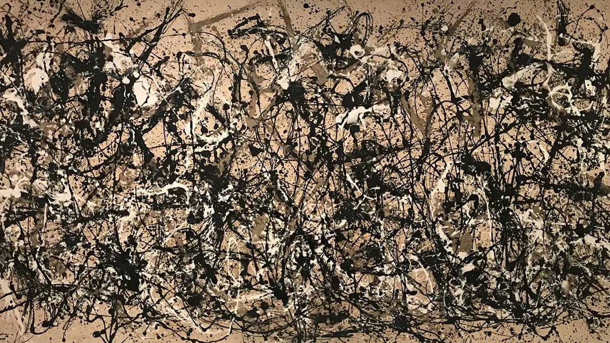 Autumn Rhythm by Jackson Pollock