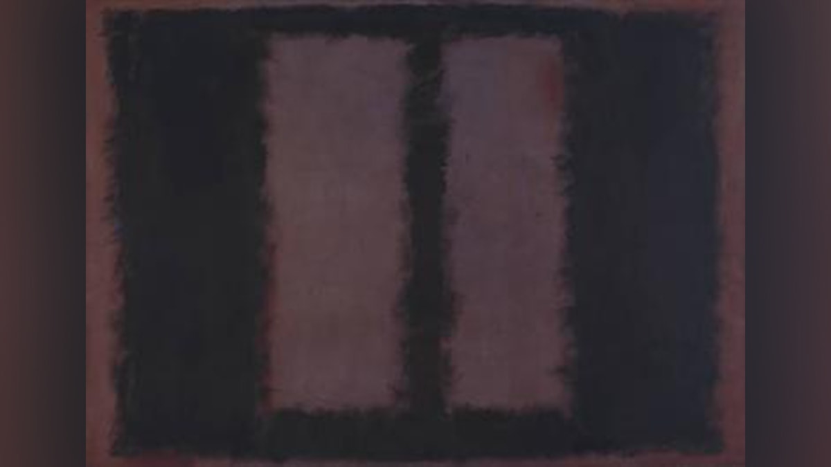 Black on Maroon by Rothko