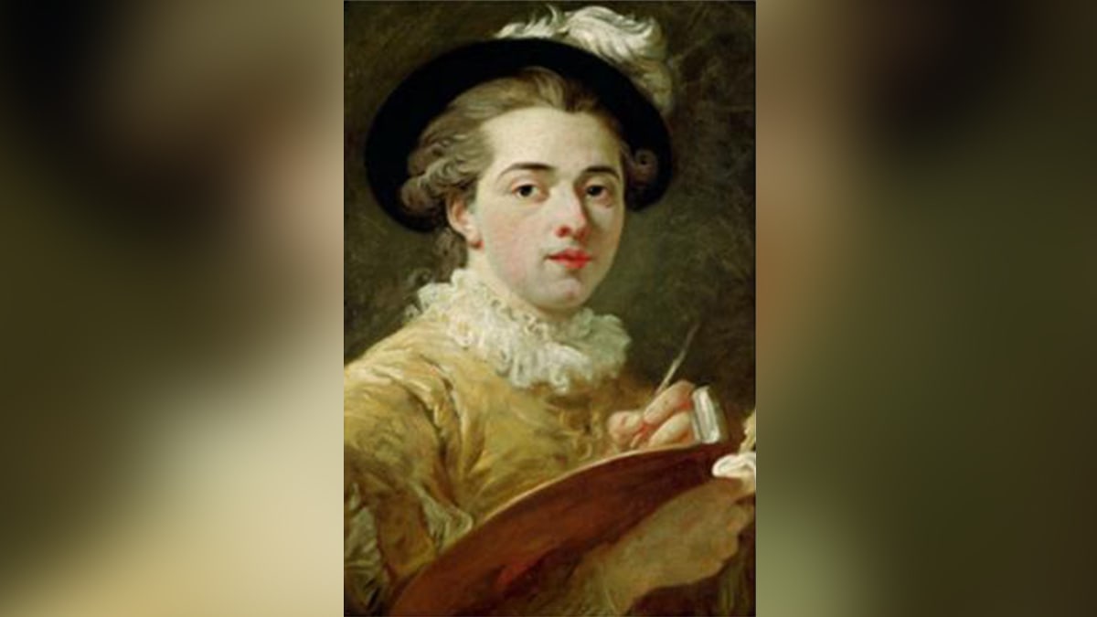 A portrait of young Jean-Honoré Fragonard. 