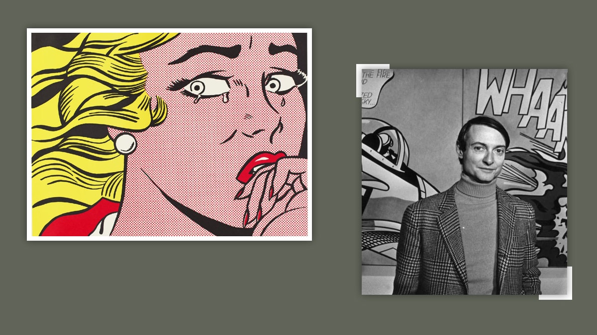 Crying Girl by Roy Lichtenstein