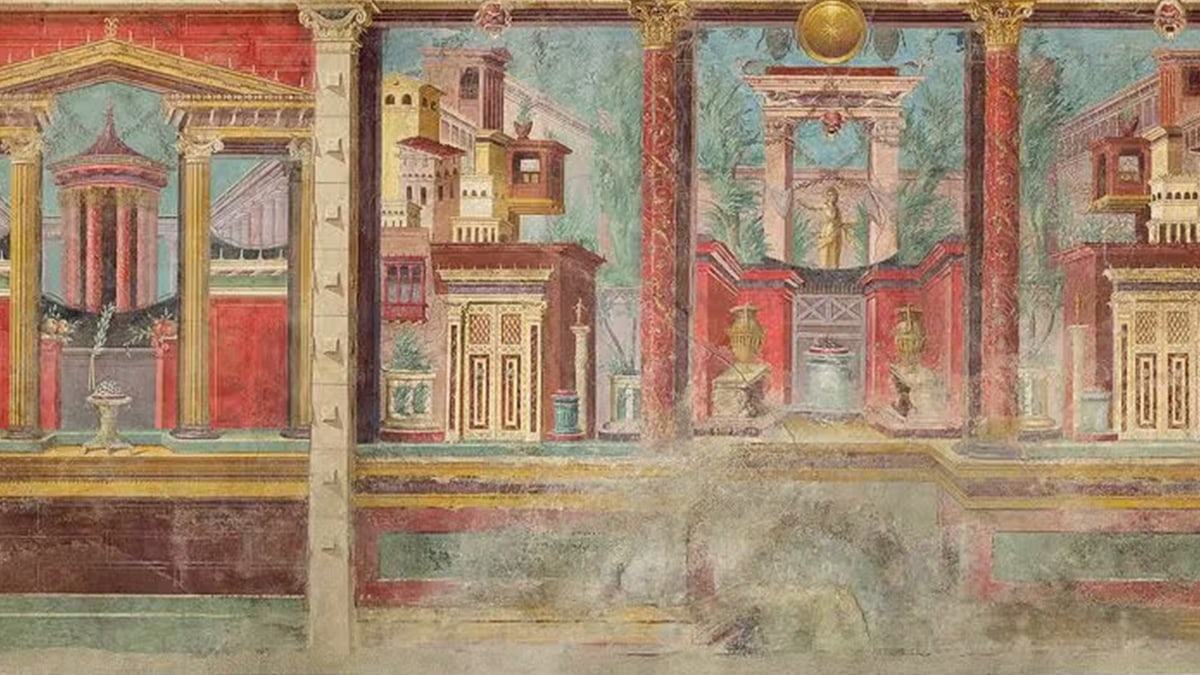 Cubiculum From the Villa of P. Fannius Synistor at Boscoreale is a Roman painting