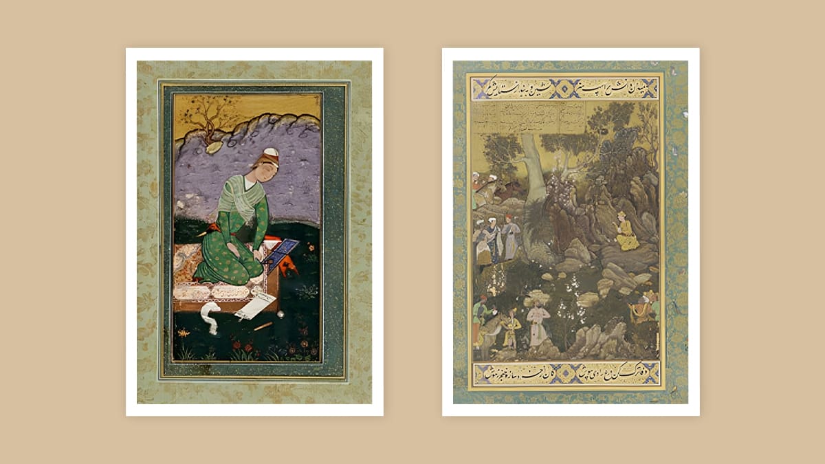 Akbar's most loyal painters, Mir Sayyid Ali and Abd al-Samad