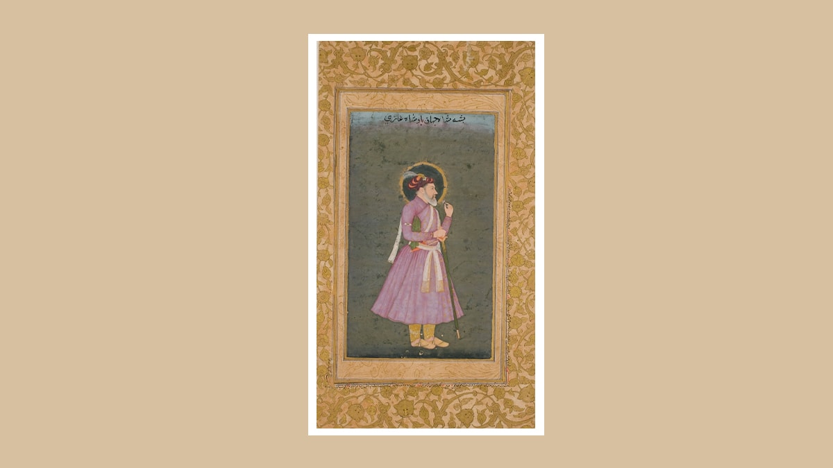 Portrait of Emperor Shah Jahan