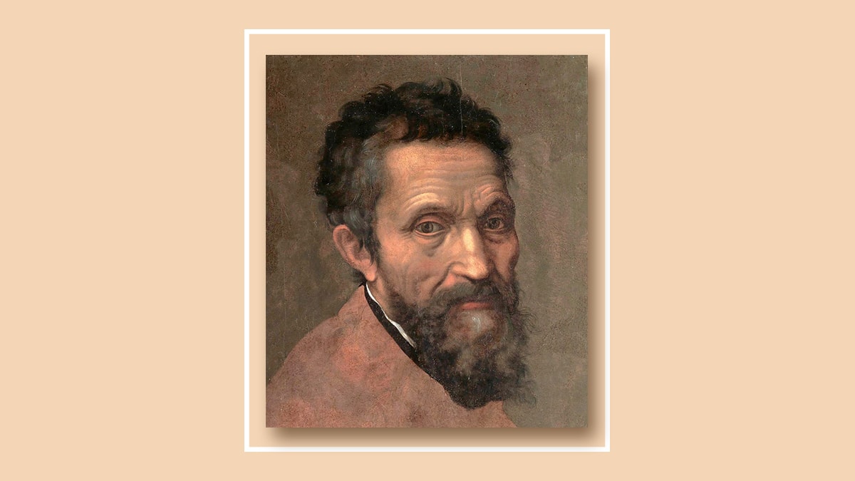 Portrait of Michelangelo, the artist of The Last Judgement