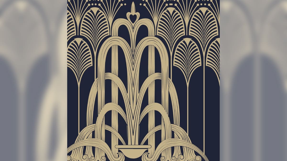 an artwork that was labelled as the art deco artwork