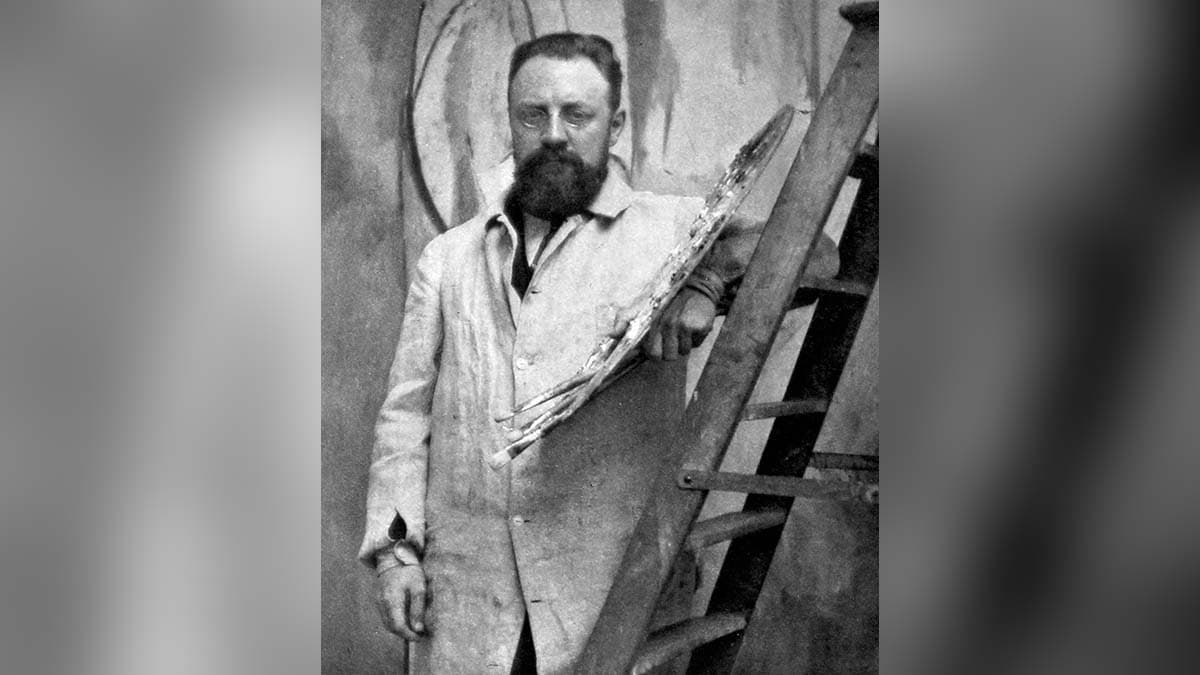 Picture of Henri Matisse, the painter of Dance painting