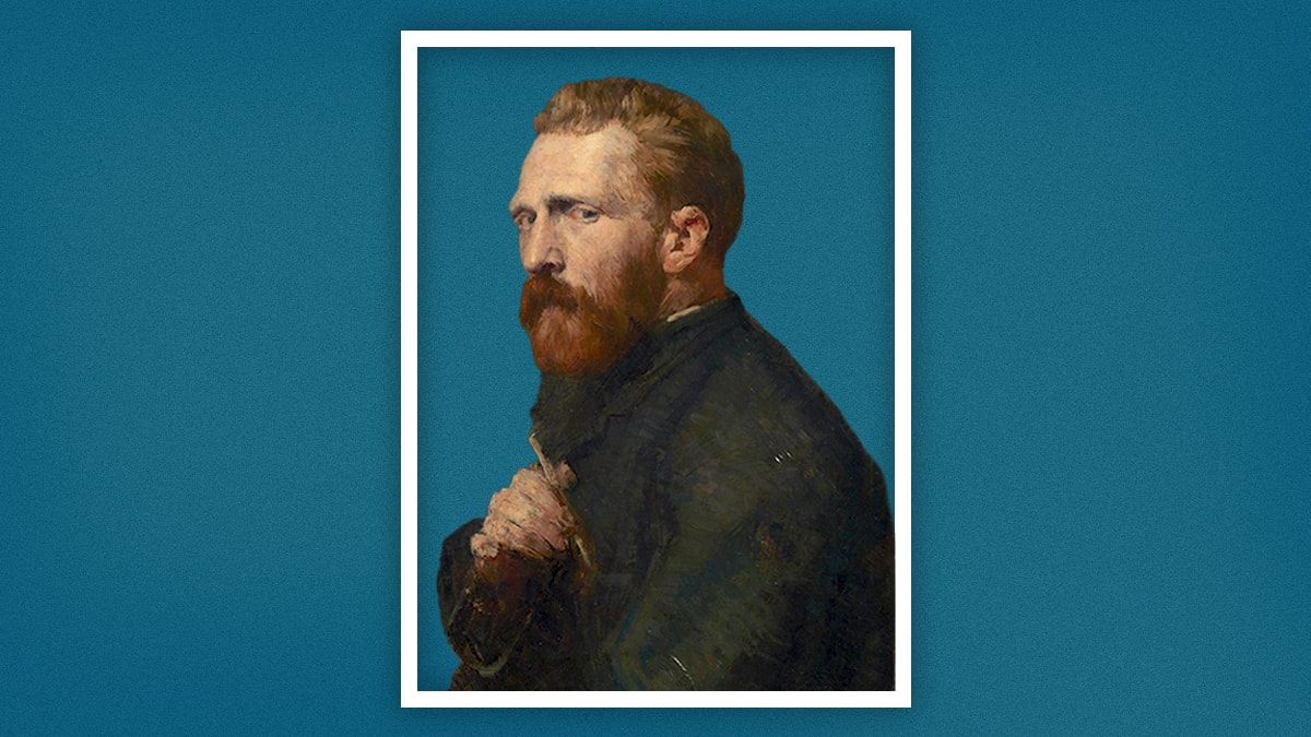 portrait of Vincent Van Gogh