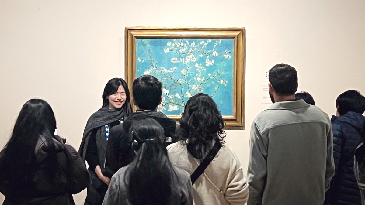 The Almond Blossom at the Van Gogh Museum.