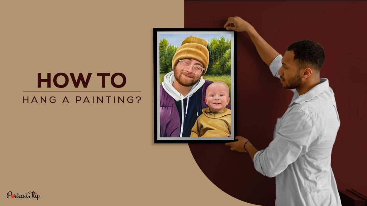how to hang a painting cover