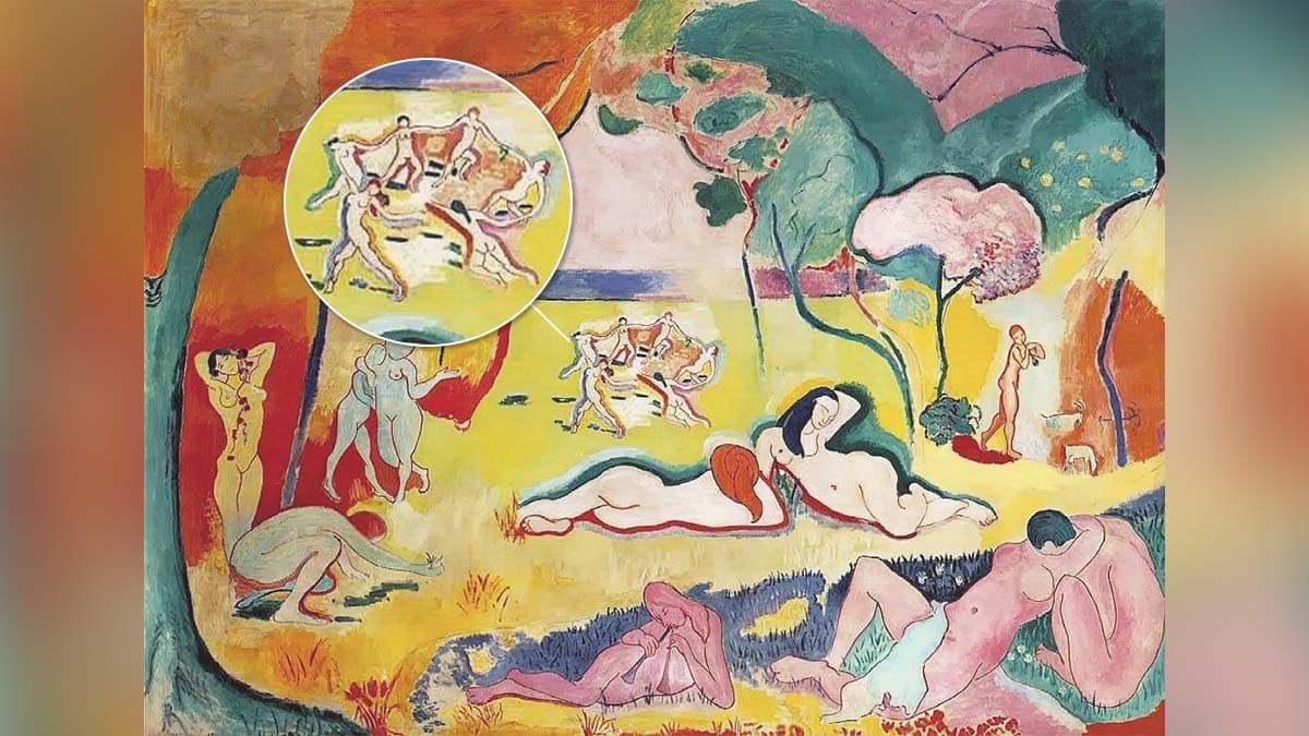 Le bonheur de vivre (The Joy of Life) painting by Henri Matisse