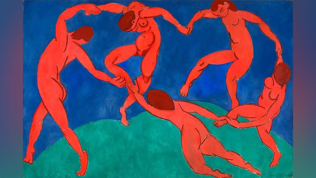 Second version of Dance by Matisse