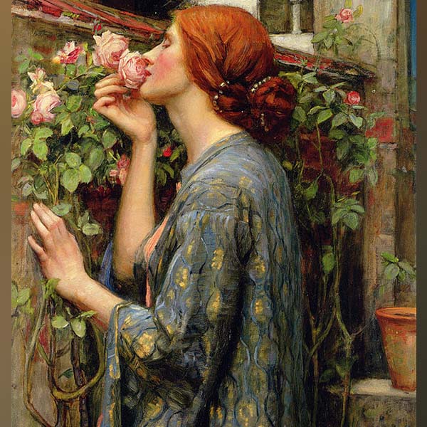 Subject analysis of The Soul of the Rose painting by John William Waterhouse