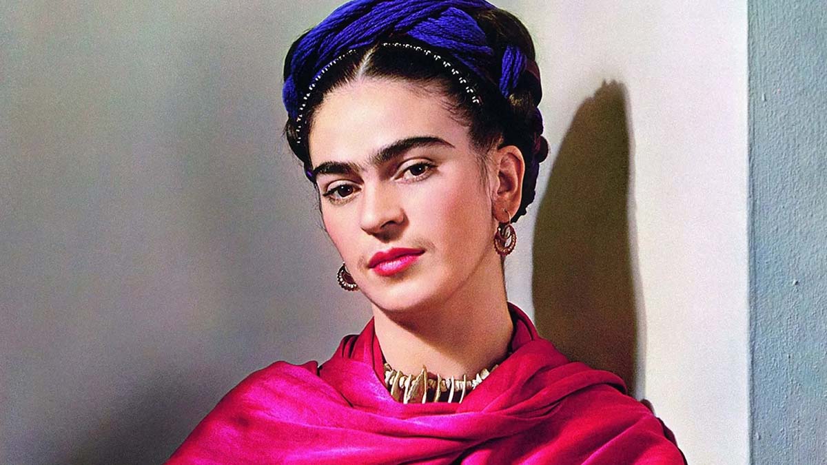 A portrait of Frida Kahlo