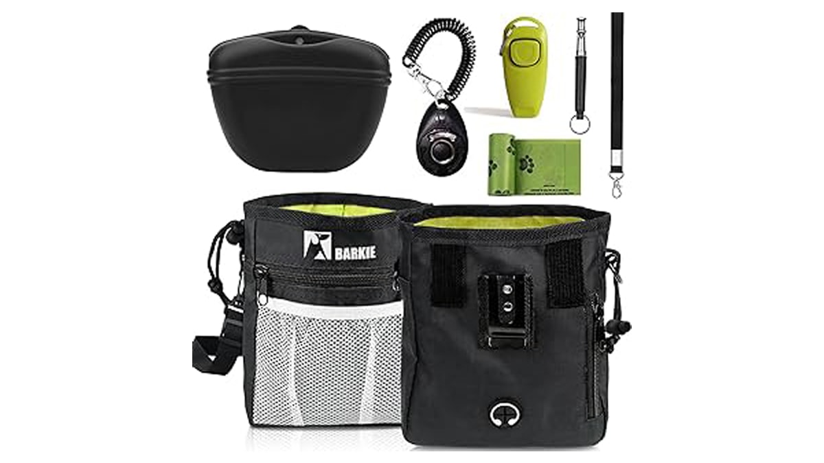 a dog training kit as a dog birthday present