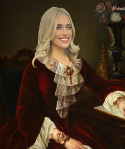 Royal Princess Human Oil Portraits