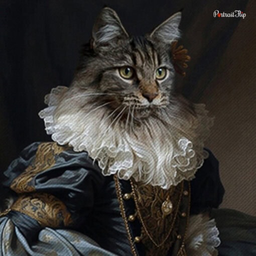 Sassy Queen Pet Oil Portraits
