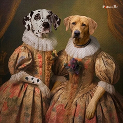 The Mistress Custom Pet Oil Portraits