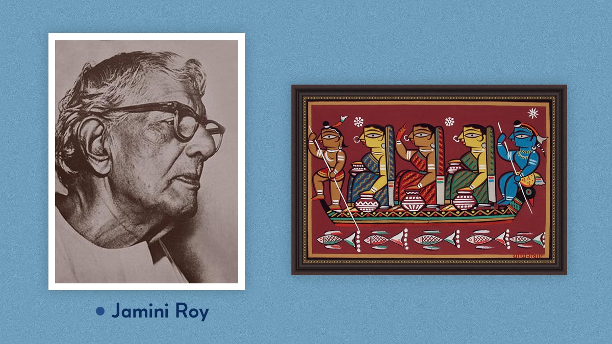 One of the famous indian painter Jamini Roy