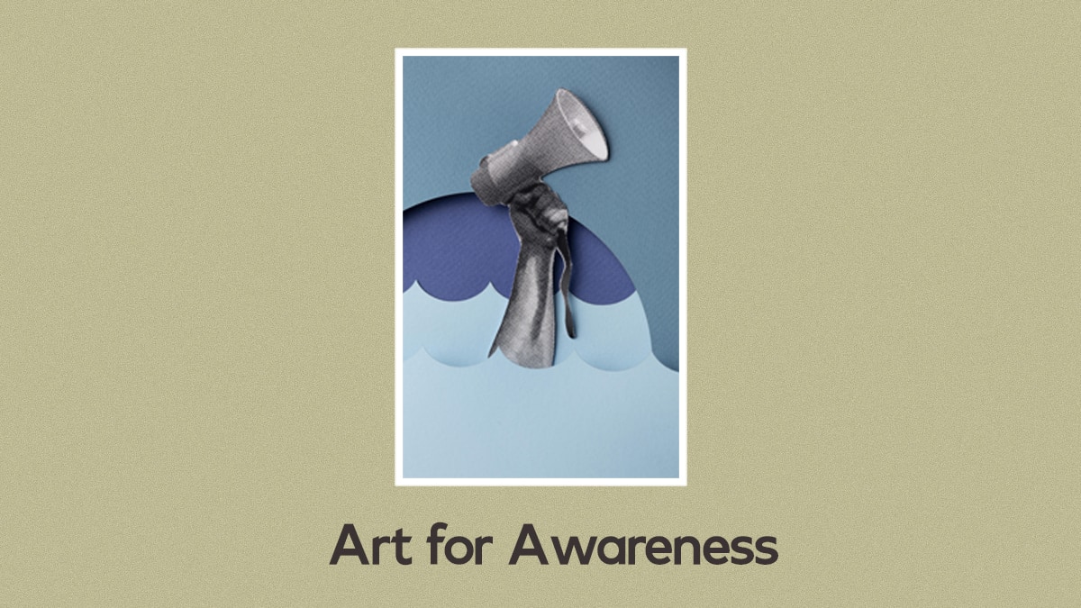 An artwork that is made for awareness